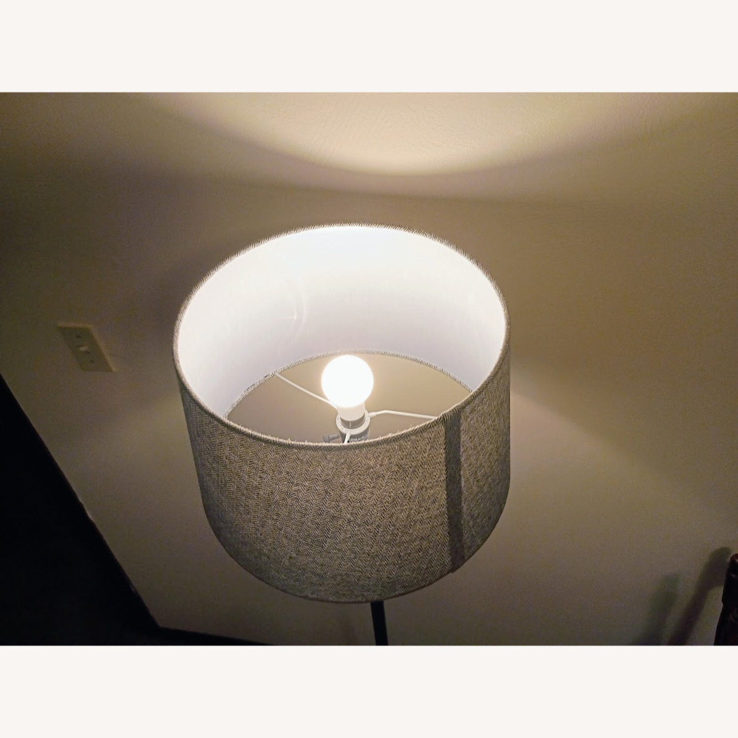 Dark Gray Metal Floor Lamp - image-4