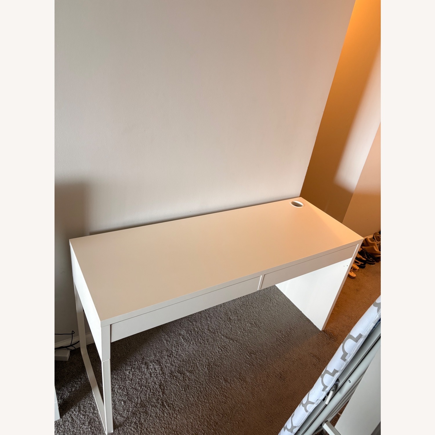 IKEA Micke White Desk - image-2