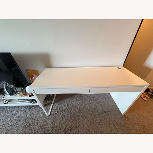 Used IKEA Micke White Desk for sale on AptDeco
