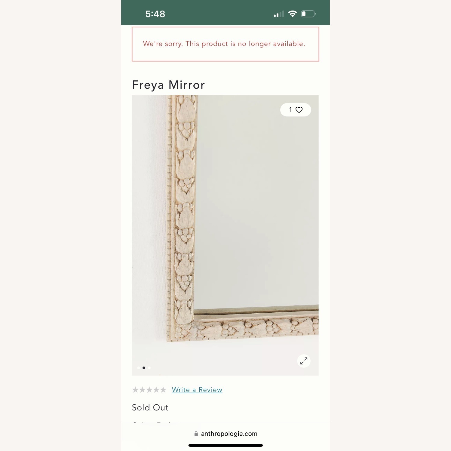 Anthropologie Freya Natural Wood Wall Decor - image-2