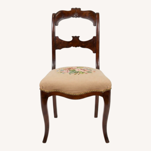Used Vintage Chippendale Style Accent Chair for sale on AptDeco