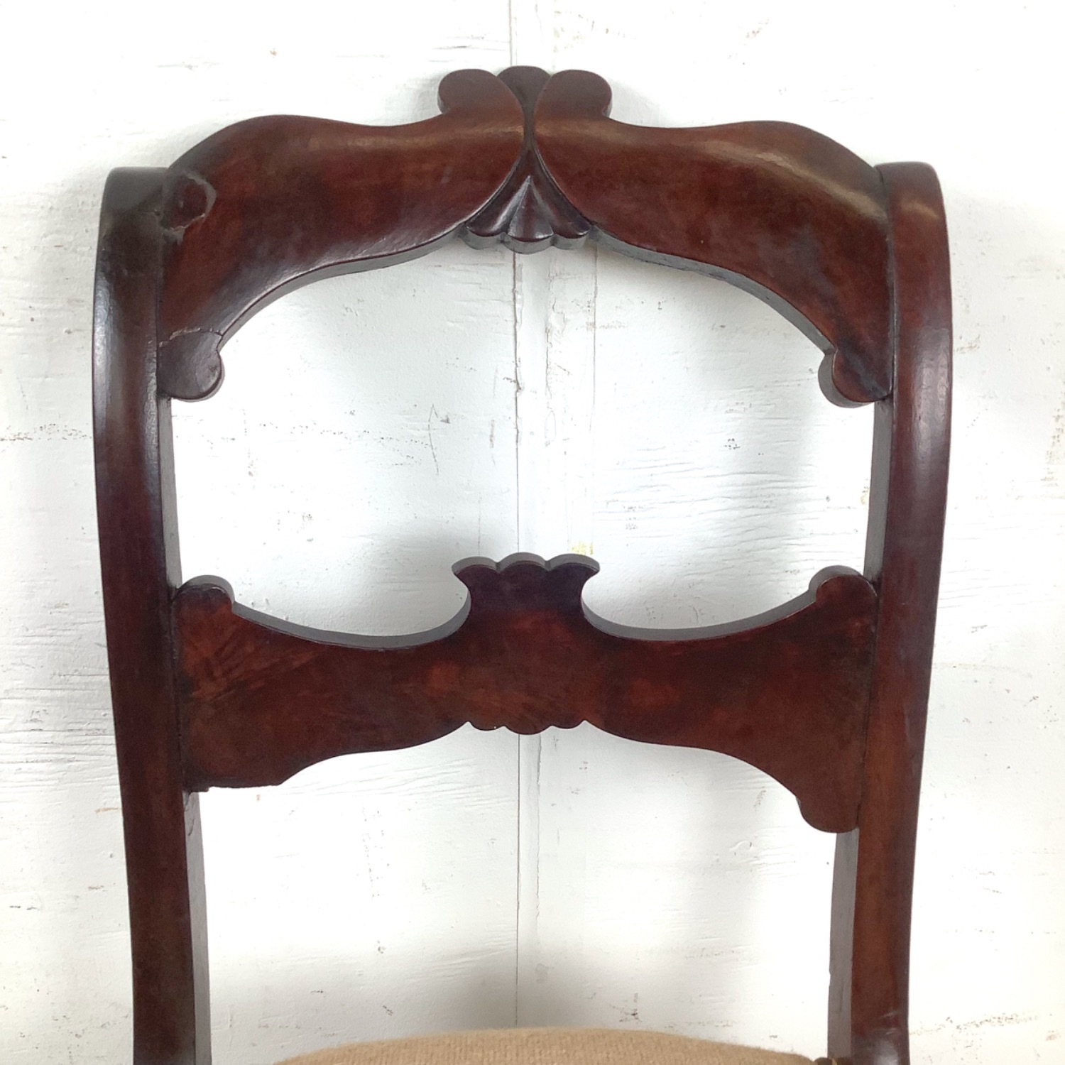 Vintage Chippendale Style Accent Chair - image-8