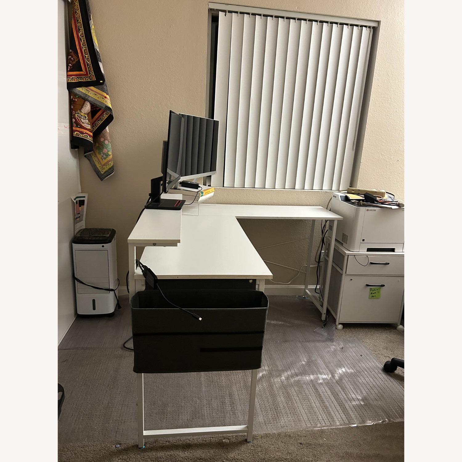 Amazon White Desk L-Shaped - image-3