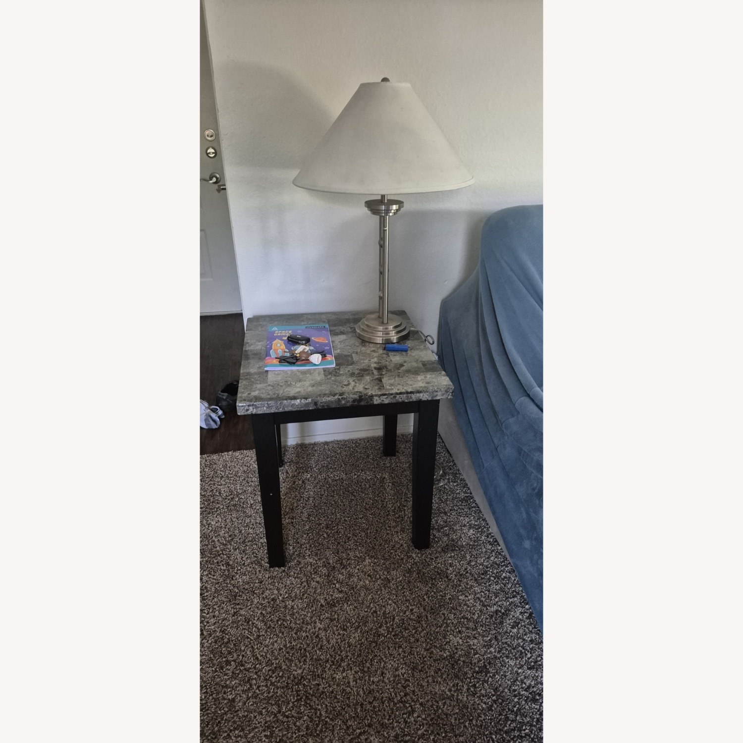 Black Wood Coffee Table - image-2