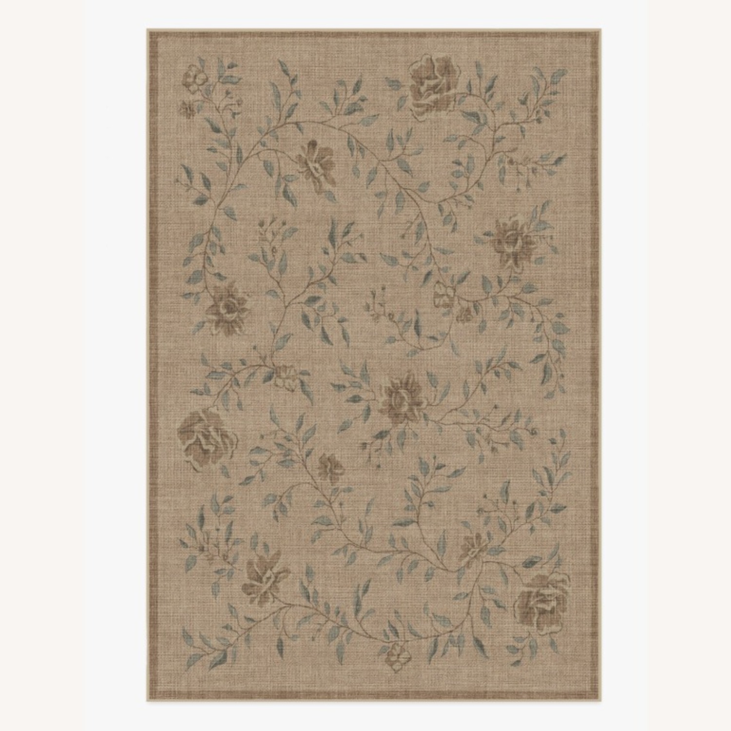 Ruggable Re-jute Natural Area Rug 6' x 9' - image-1