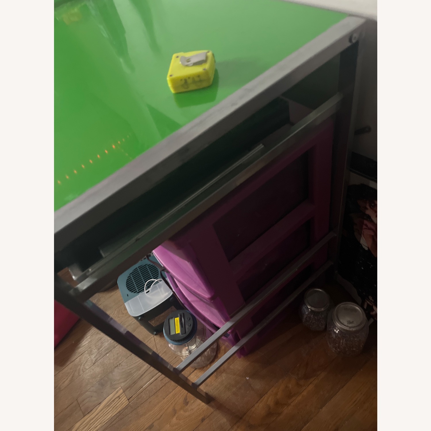 Green Metal Desk - image-3