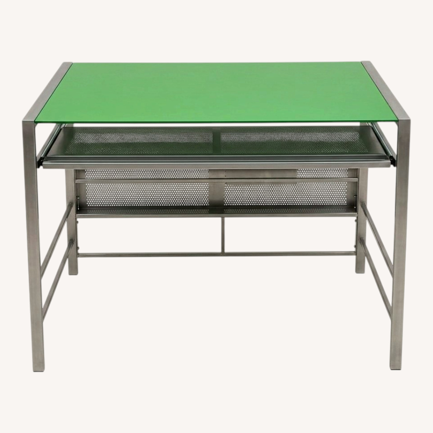 Green Metal Desk - image-0