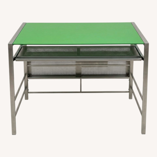 Used Green Metal Desk for sale on AptDeco