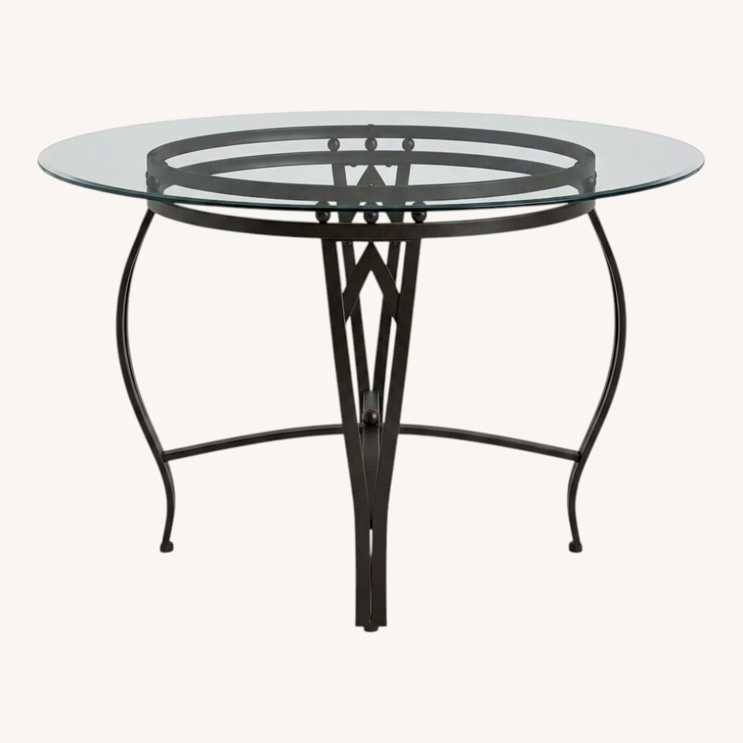 Stylish Glass Dining Table - image-0