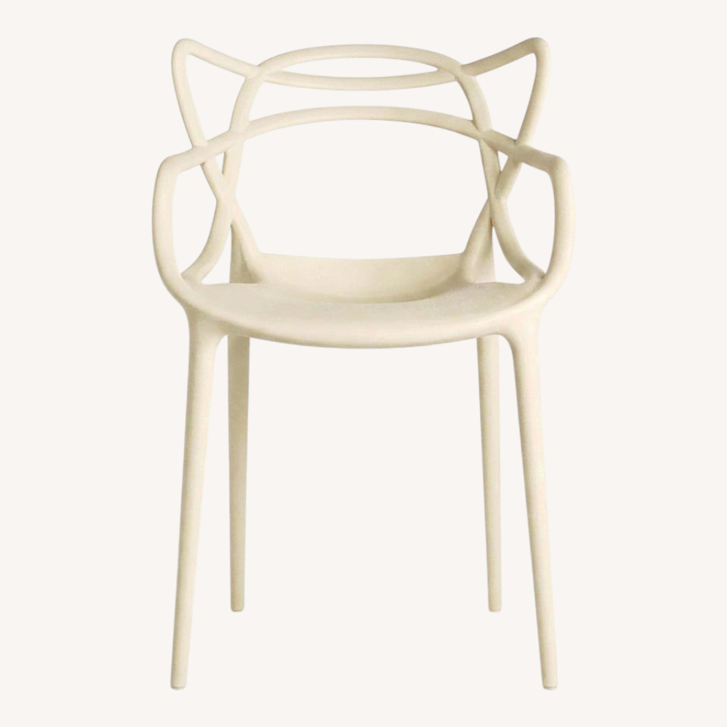 Kartell Masters White Dining Chairs - image-0
