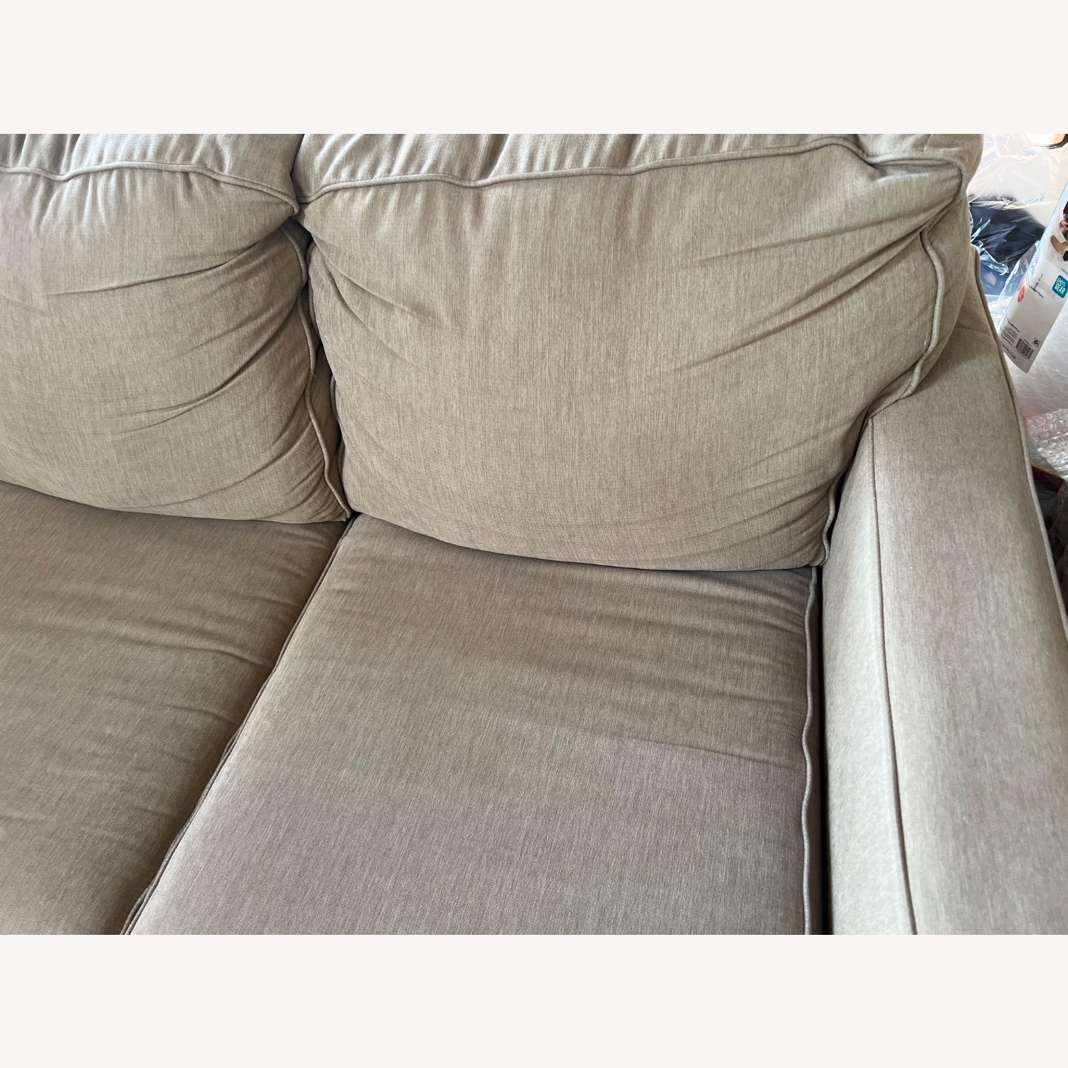 Ashley Furniture Natural Sleeper Sofa - image-2