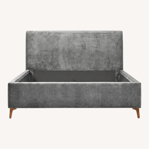 Used West Elm Andes Low Profile Queen Bed for sale on AptDeco