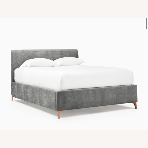 Used West Elm Andes Low Profile Queen Bed for sale on AptDeco