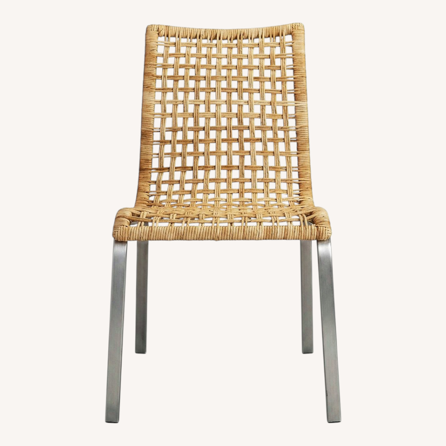 Natural Jute Dining Chairs - image-0