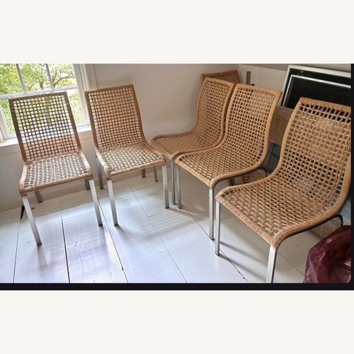 Used Natural Jute Dining Chairs for sale on AptDeco