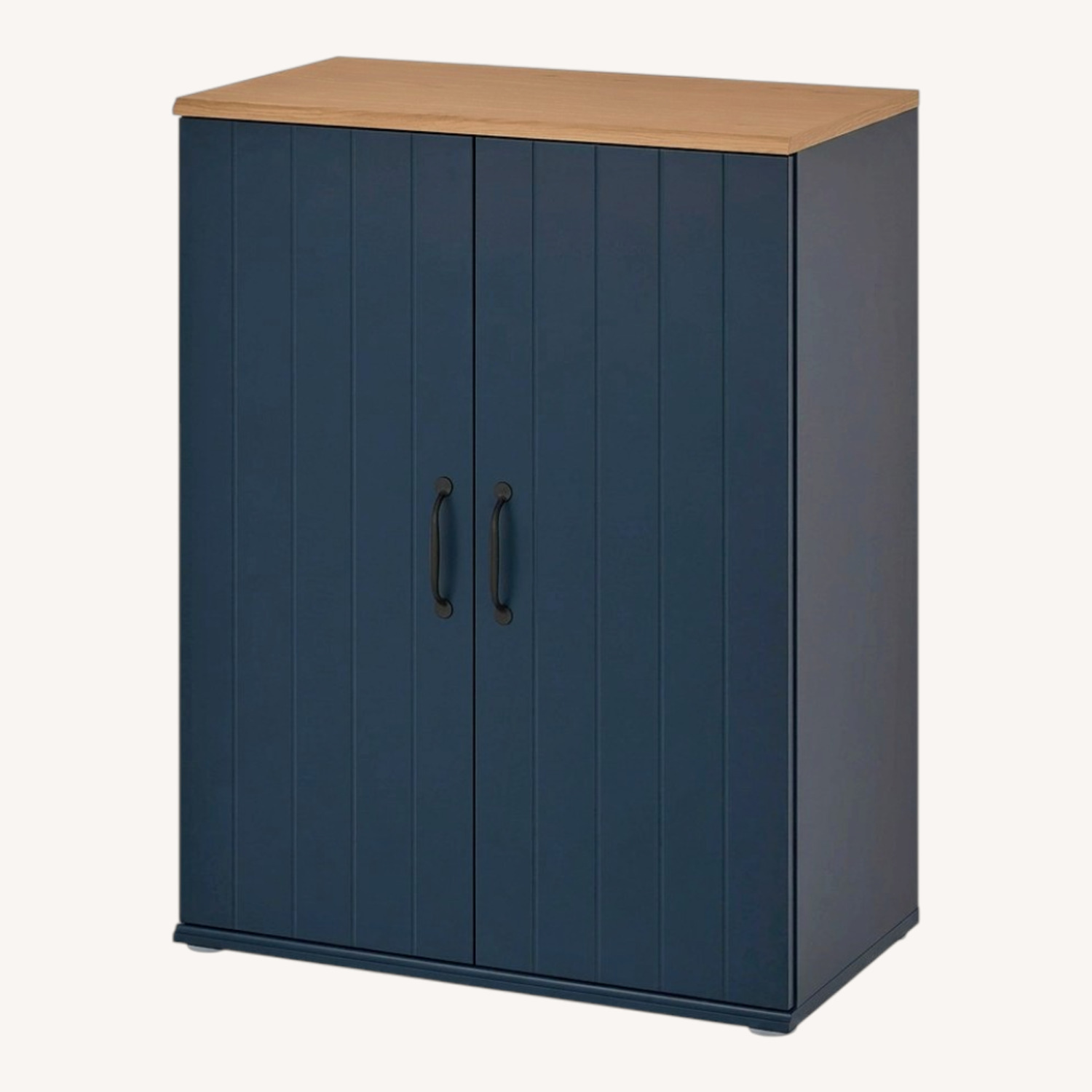 IKEA SKRUVBY Blue Bookcase - image-0