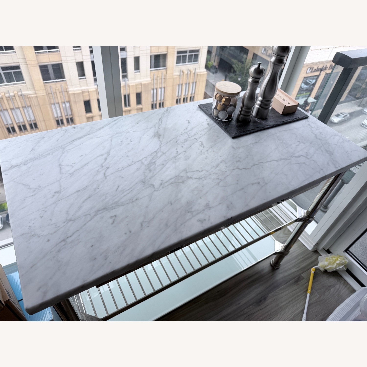 Williams Sonoma Modular Kitchen Island with Marble Top (48") - image-3