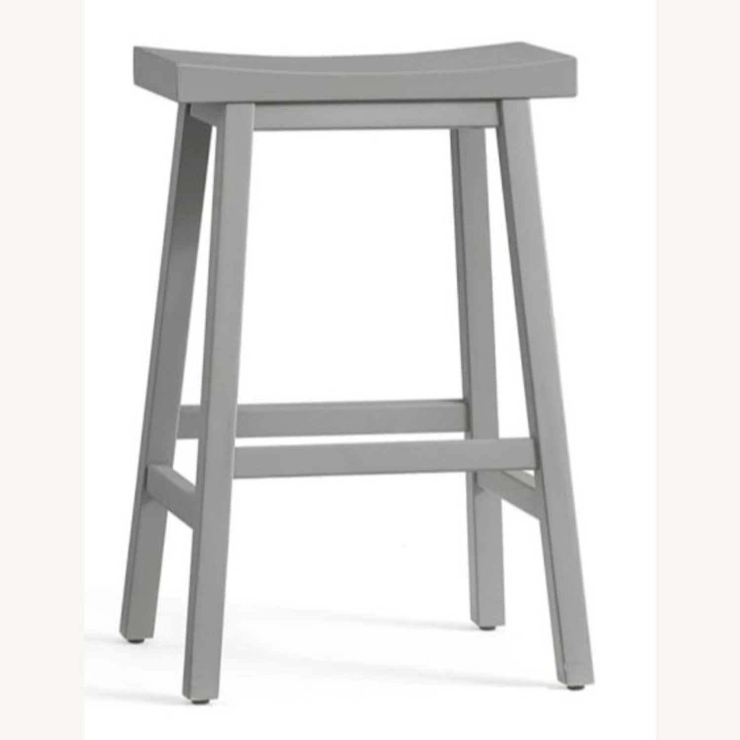 Pottery Barn Tibetan Bar Stools, Pair - image-3