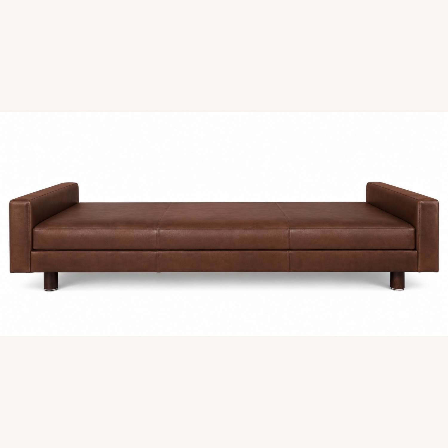Room & Board Dark Brown Leather Daybed/Sofa - image-4