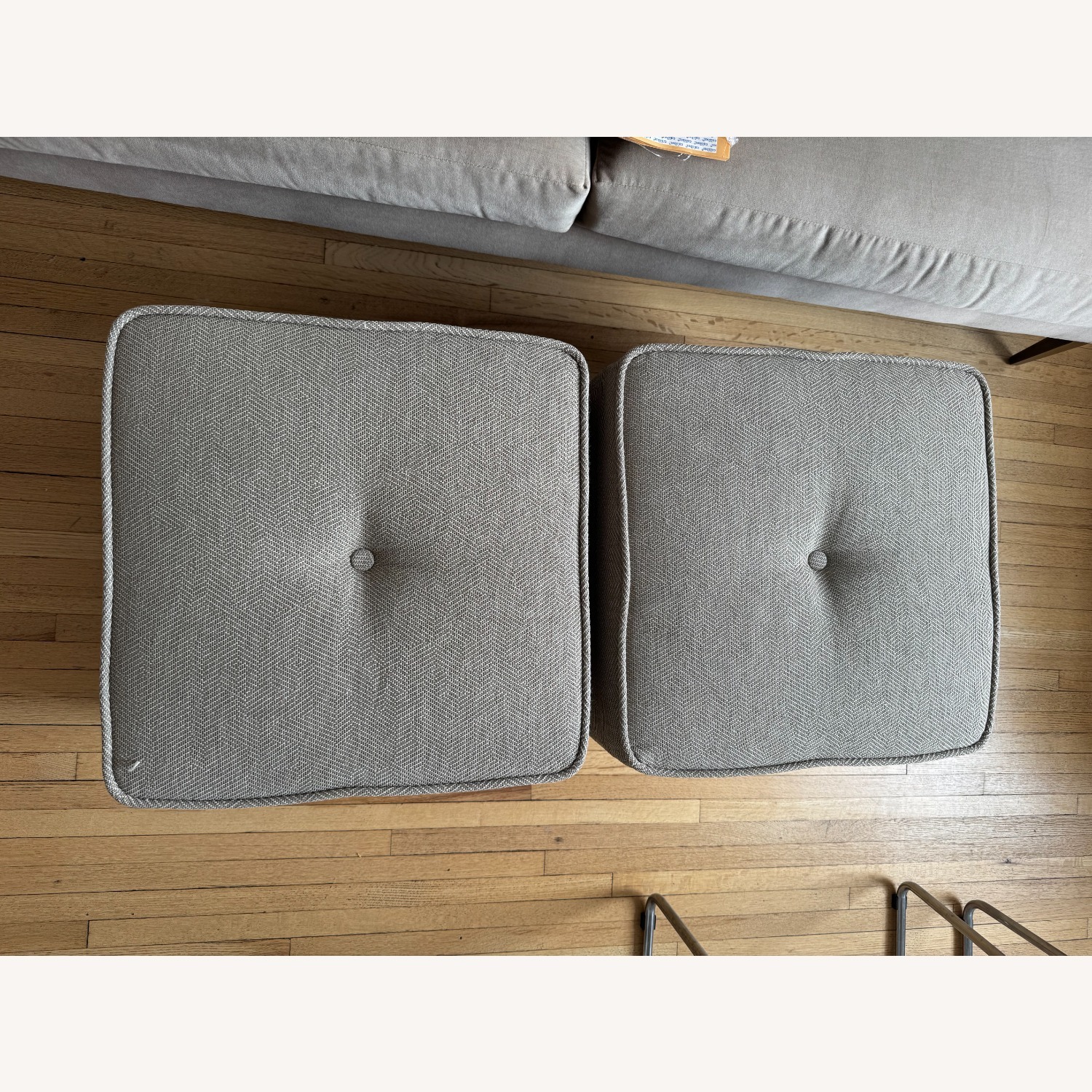 IKEA Kedjebo Ottoman/Pouf - image-3