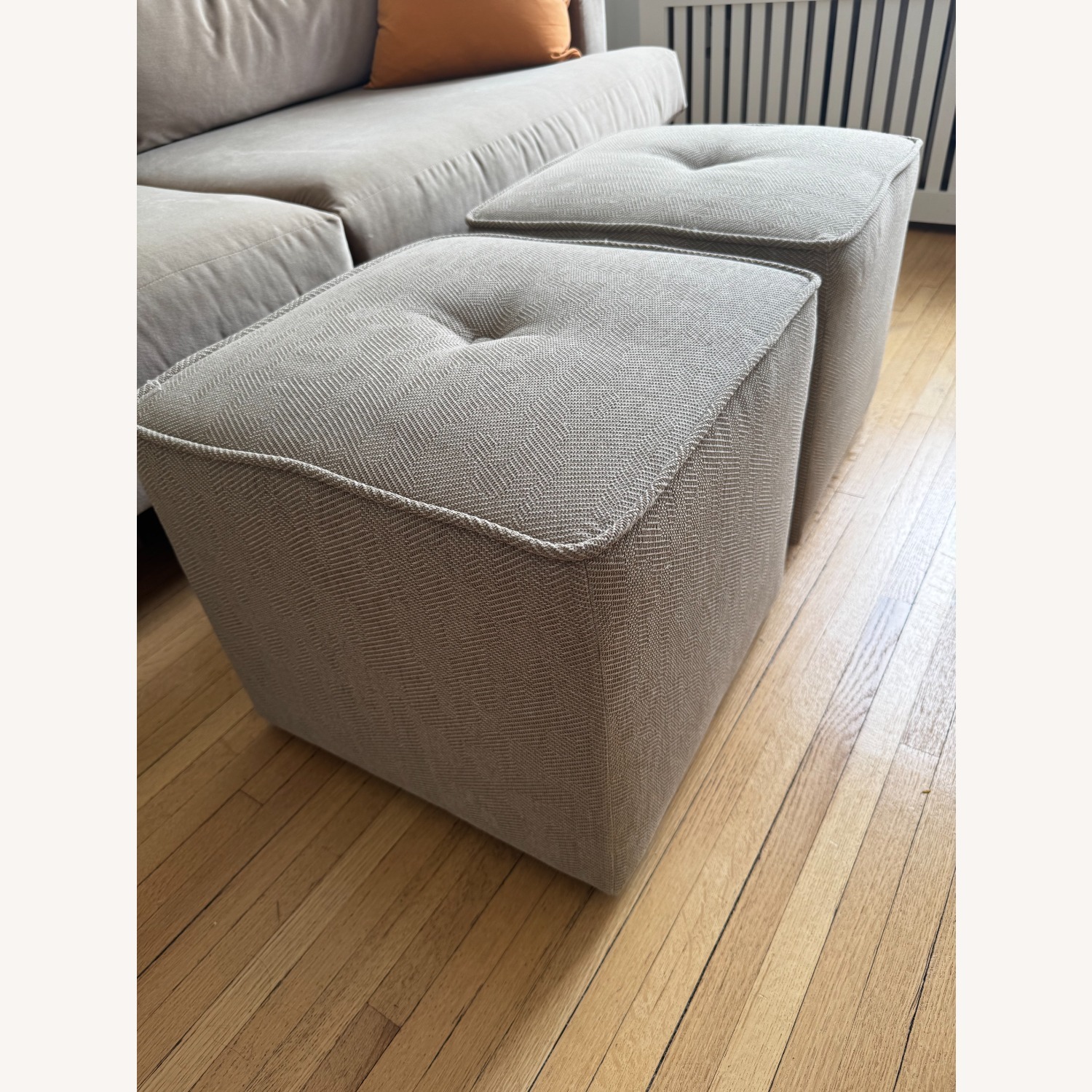 IKEA Kedjebo Ottoman/Pouf - image-2