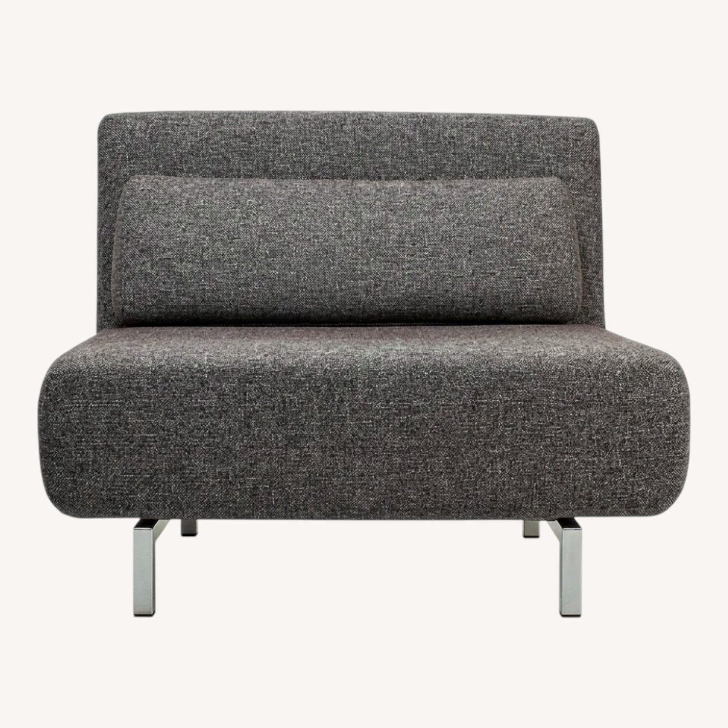 ABC Carpet and Home Dark Gray Fabric Futon - image-0