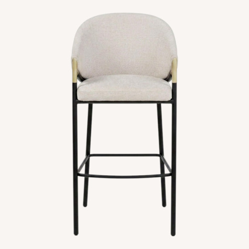 Used Wayfair Natural Fabric Stools for sale on AptDeco