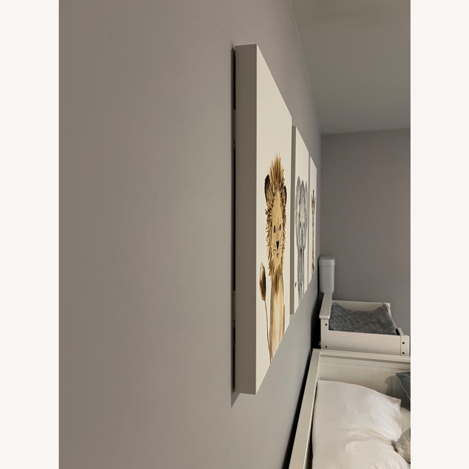 Canvas Nursery Wall Art Set - image-3