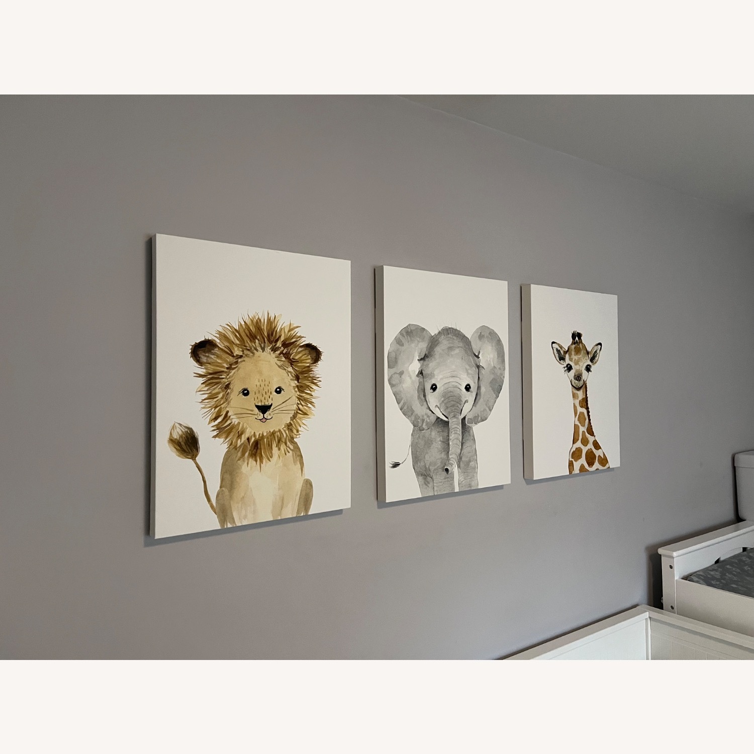 Canvas Nursery Wall Art Set - image-2