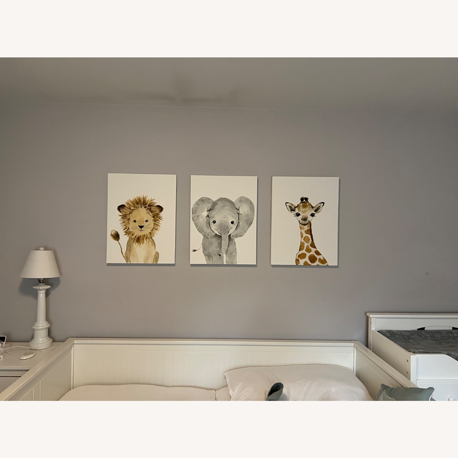 Canvas Nursery Wall Art Set - image-1