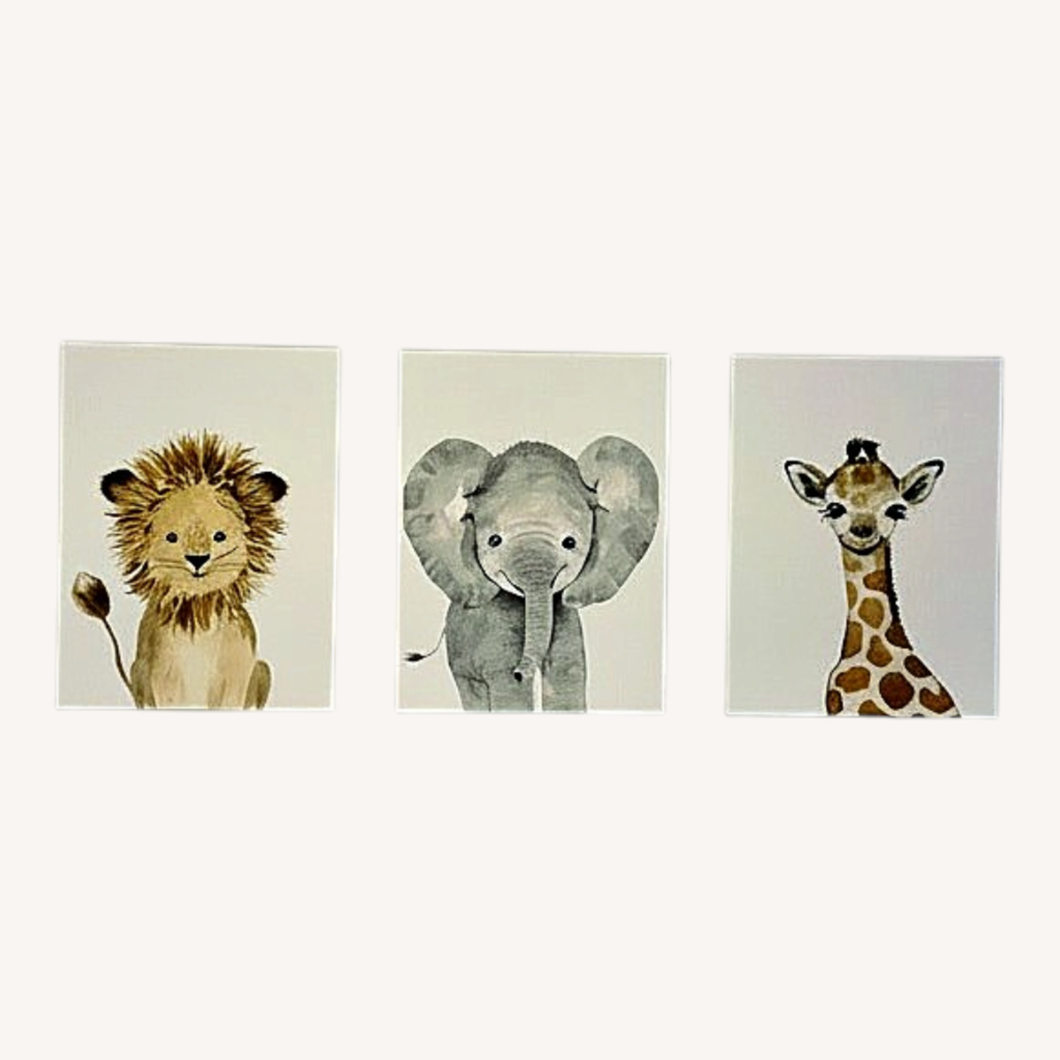 Canvas Nursery Wall Art Set - image-0