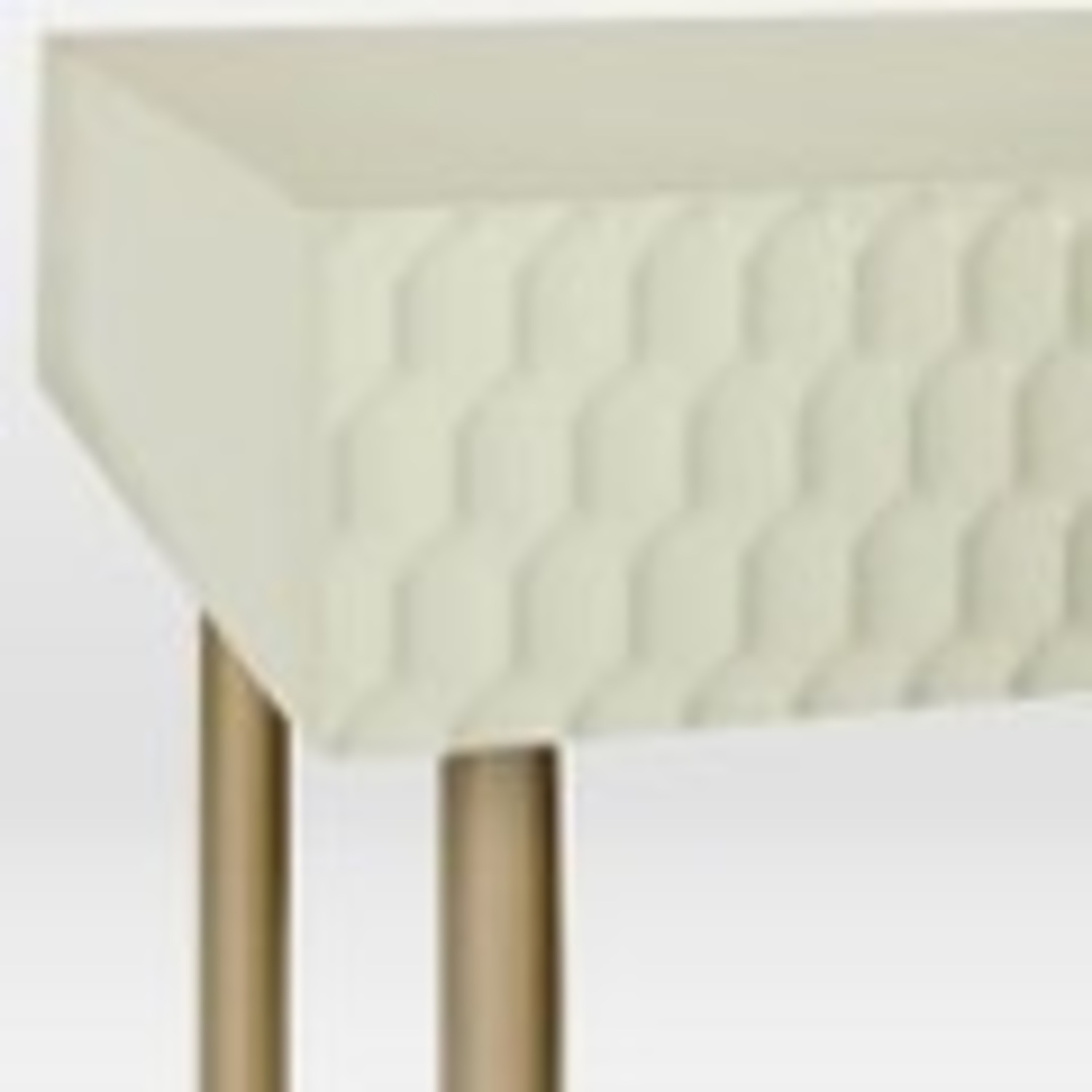 West Elm Parchment Audrey Mini Desk White Desk - image-3