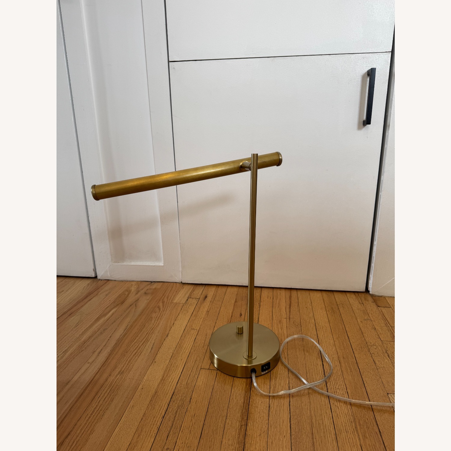 West Elm Light Rods Gold Table Lamp - image-1