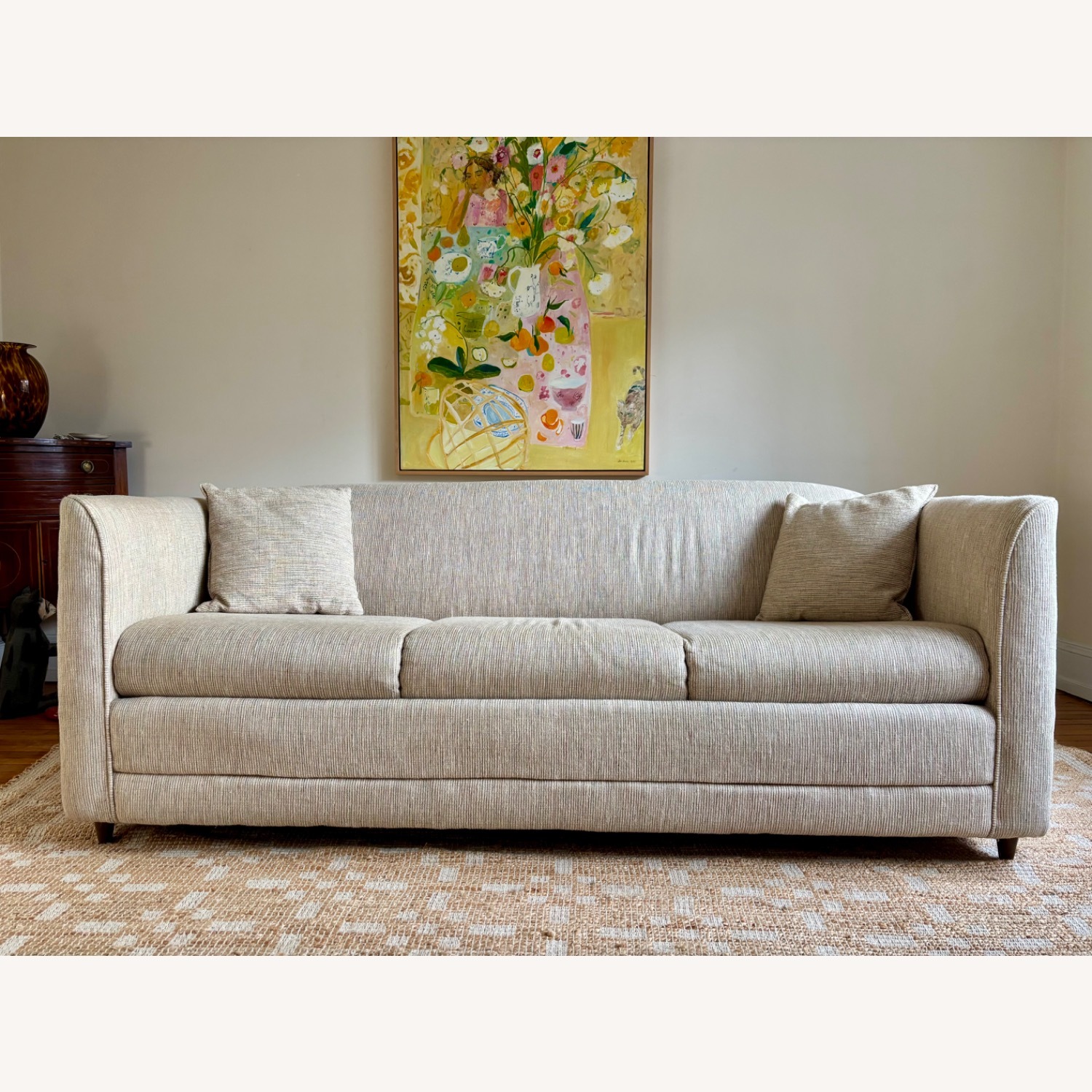 Stearns & Foster Natural Sleeper Sofa - image-1
