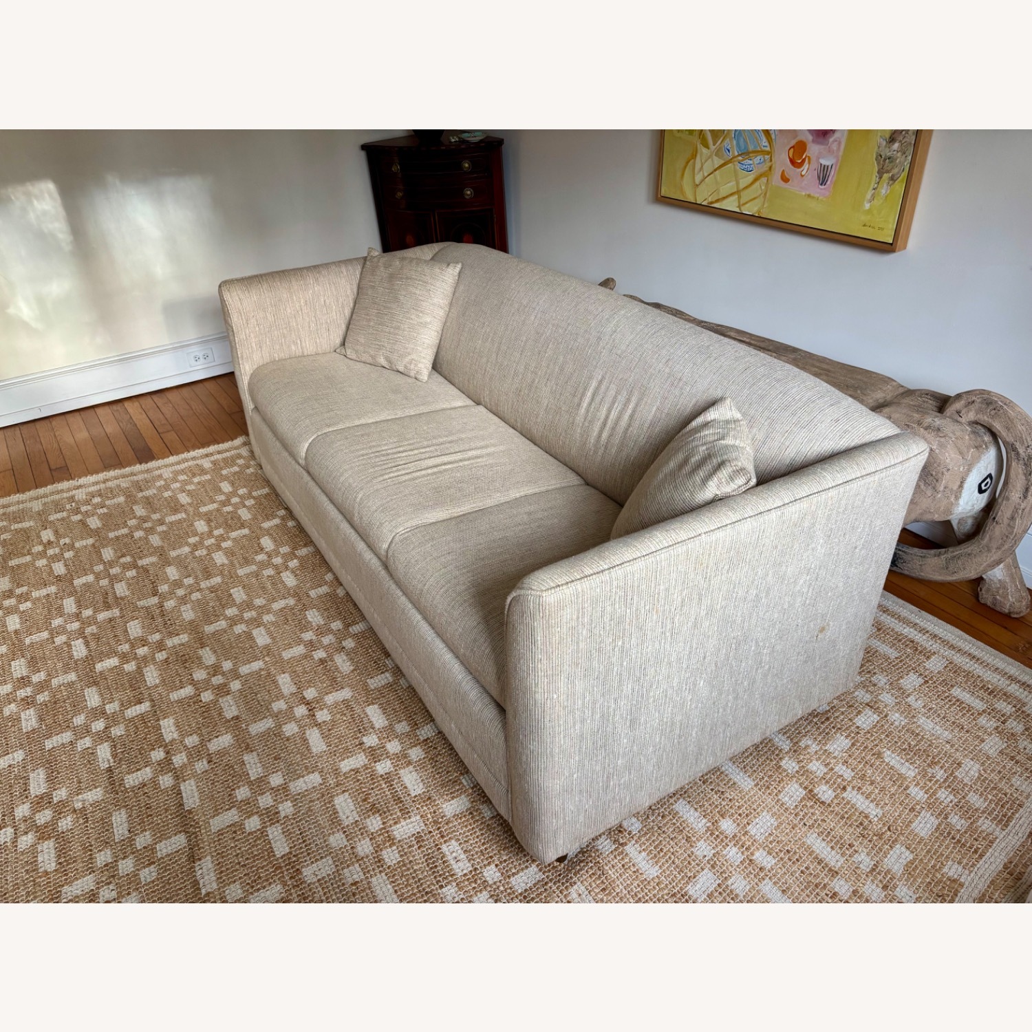 Stearns & Foster Natural Sleeper Sofa - image-9