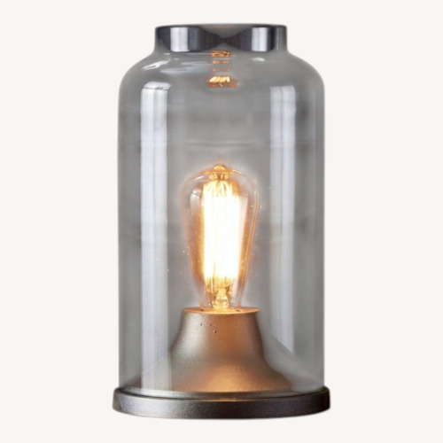 Used CB2 Cloche Table Lamp for sale on AptDeco