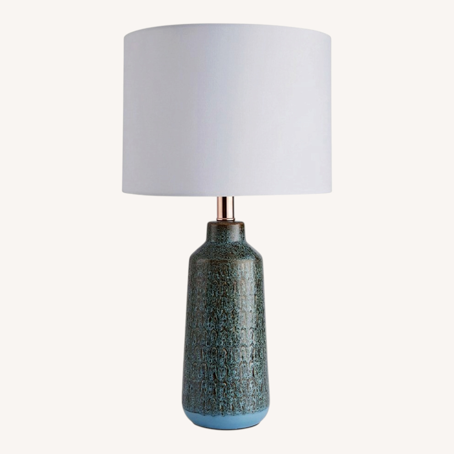 CB2 Blue Calypso Lamp - image-0