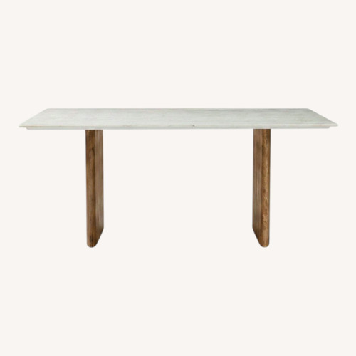 Used West Elm Anton Dining Marble Table for sale on AptDeco