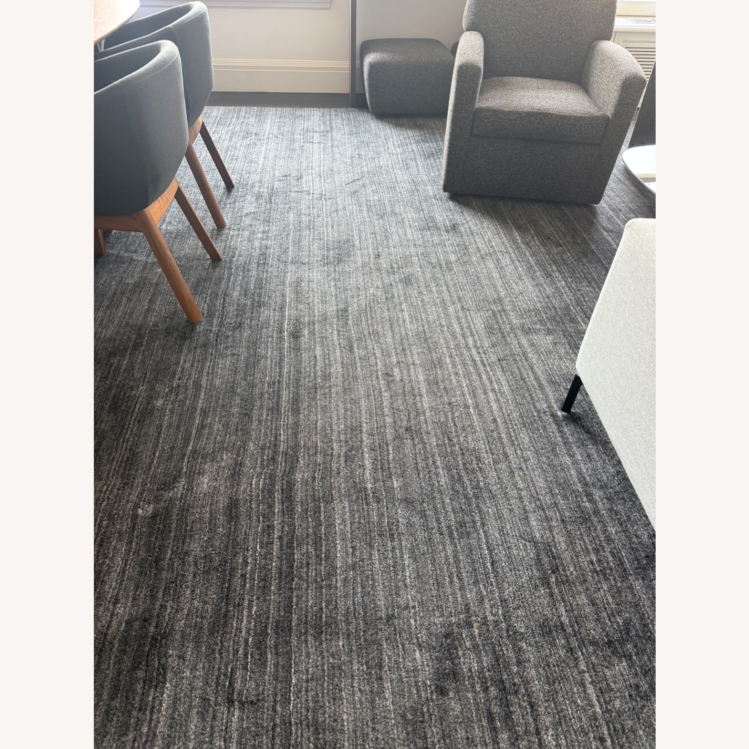 Restoration Hardware Savilla Dark Gray Area Rug 12' x 15' - image-2