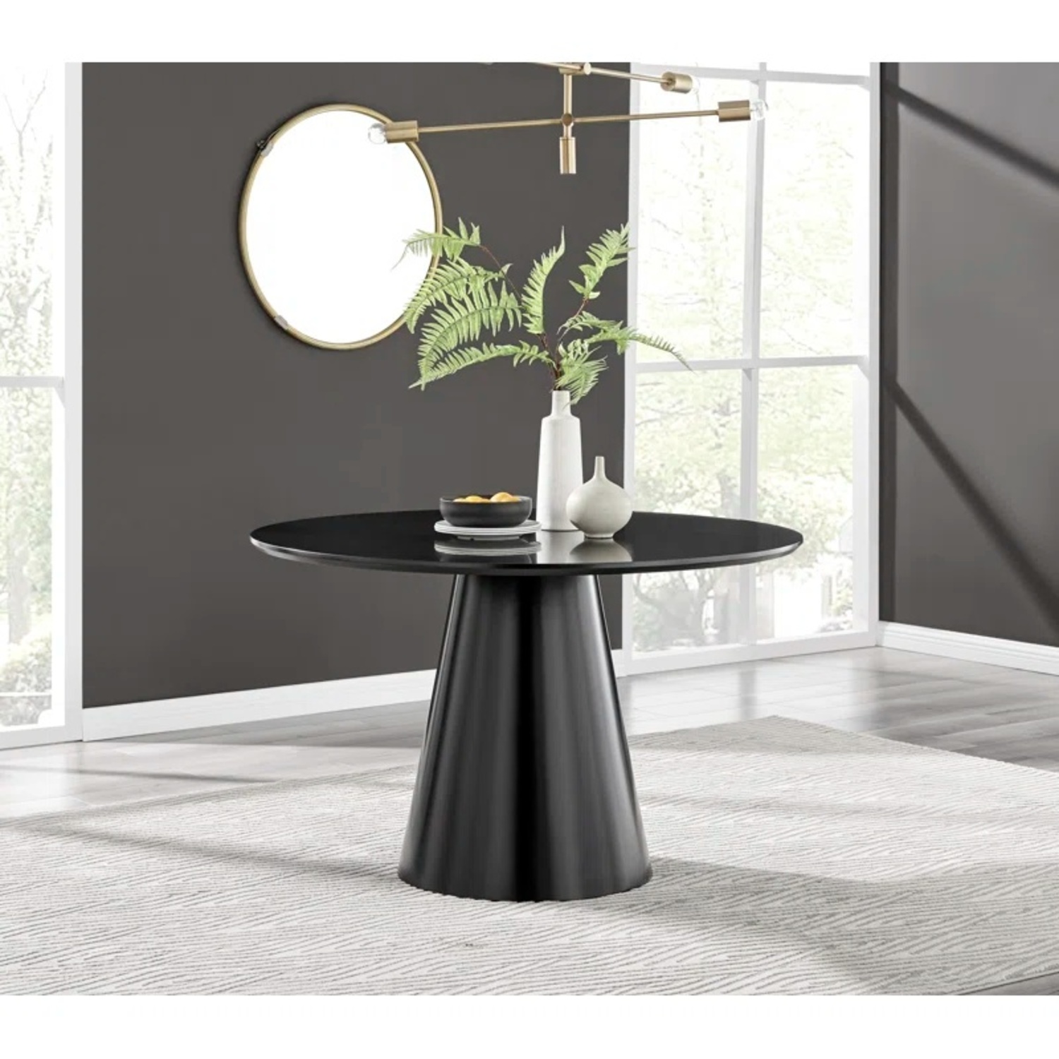 Wayfair Tierra Statement Pedestal Round Dining Table - image-4