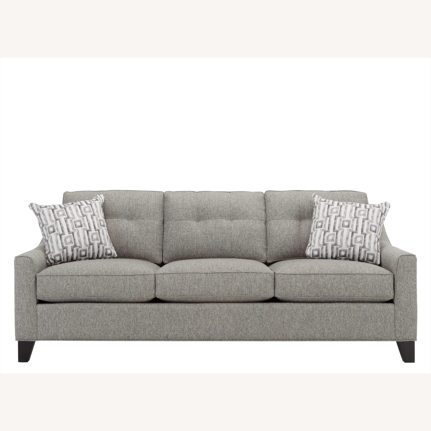 Raymour & Flanigan Carmine Light Gray 3+ Seater Sofa - image-4