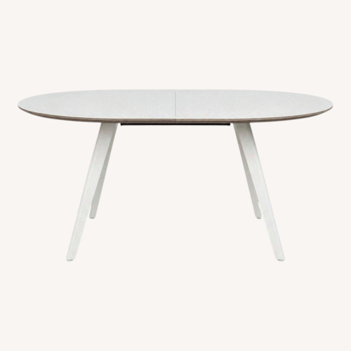 Used BoConcept White Expandable Dining Table  for sale on AptDeco