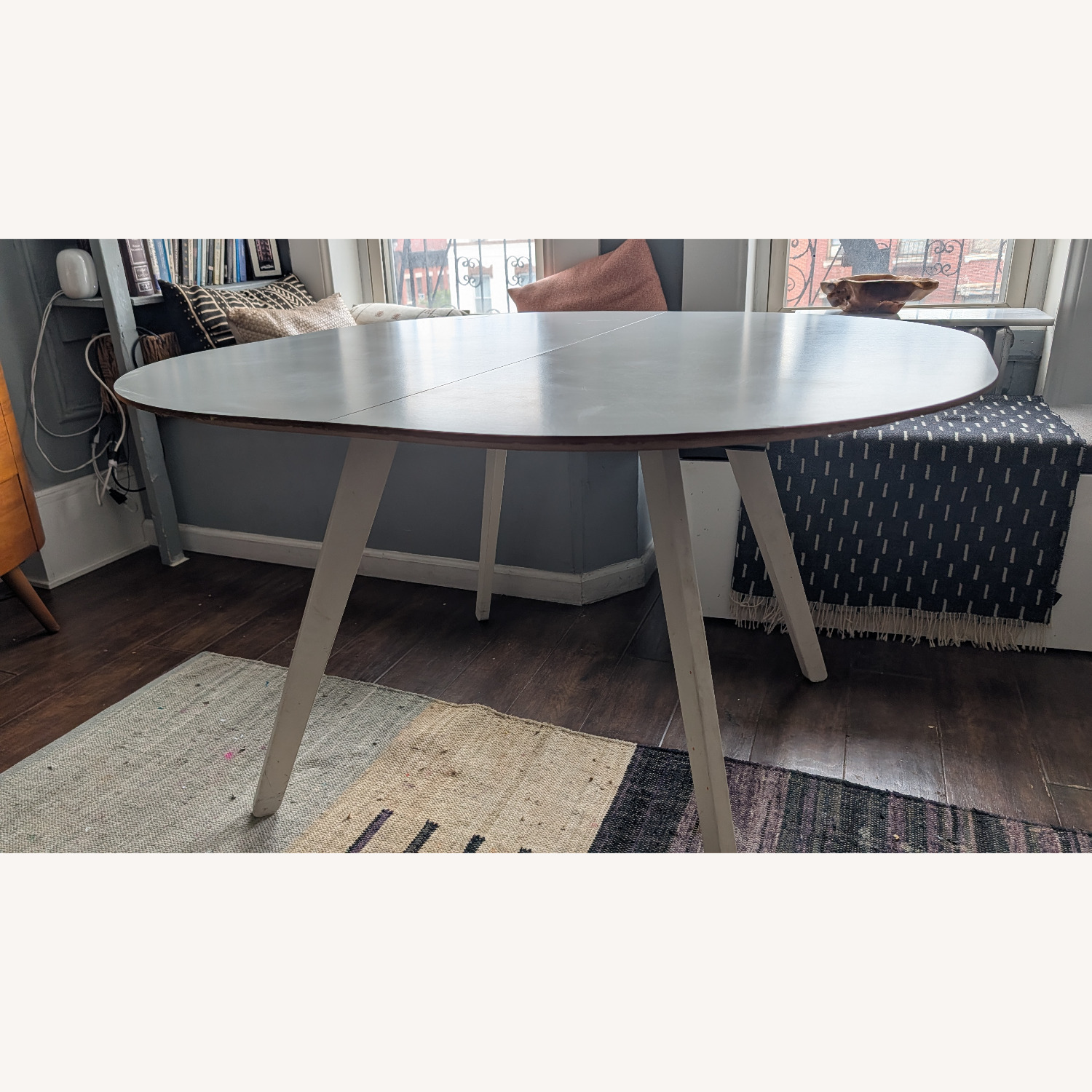 BoConcept White Expandable Dining Table - image-5