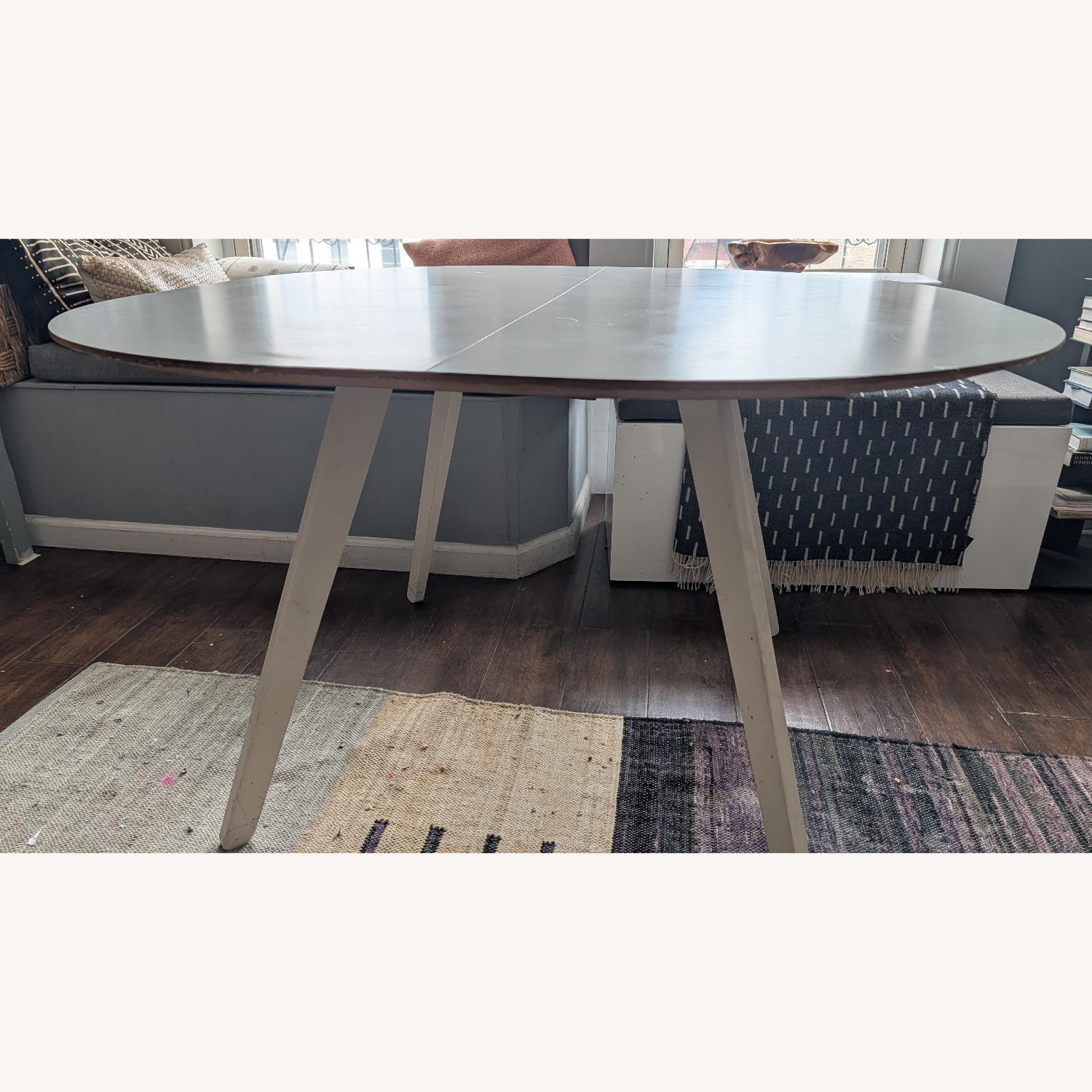 BoConcept White Expandable Dining Table - image-2