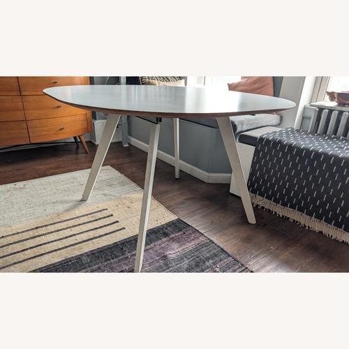 Used BoConcept White Expandable Dining Table  for sale on AptDeco