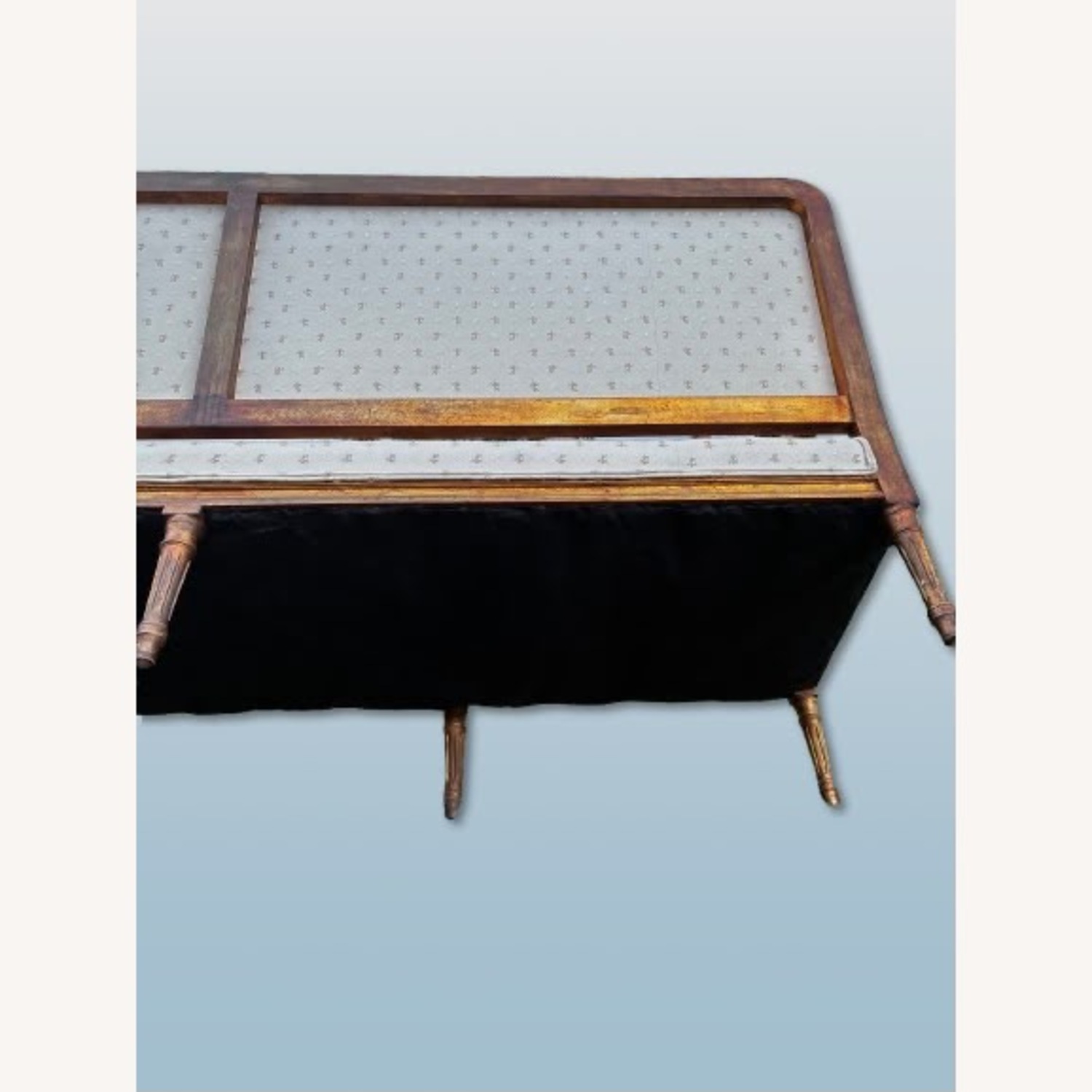 Natural Fabric Loveseat - image-4
