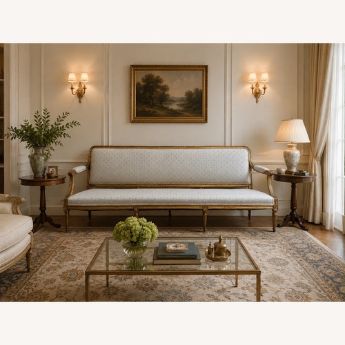 Used Natural Fabric Loveseat for sale on AptDeco