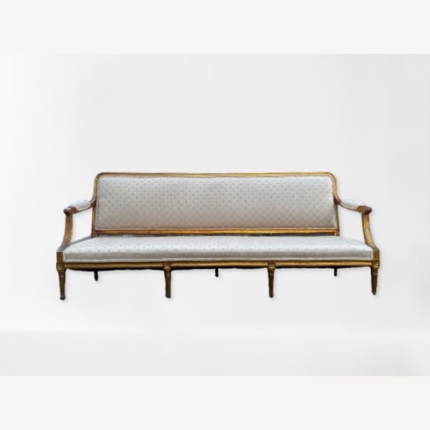 Natural Fabric Loveseat - image-7