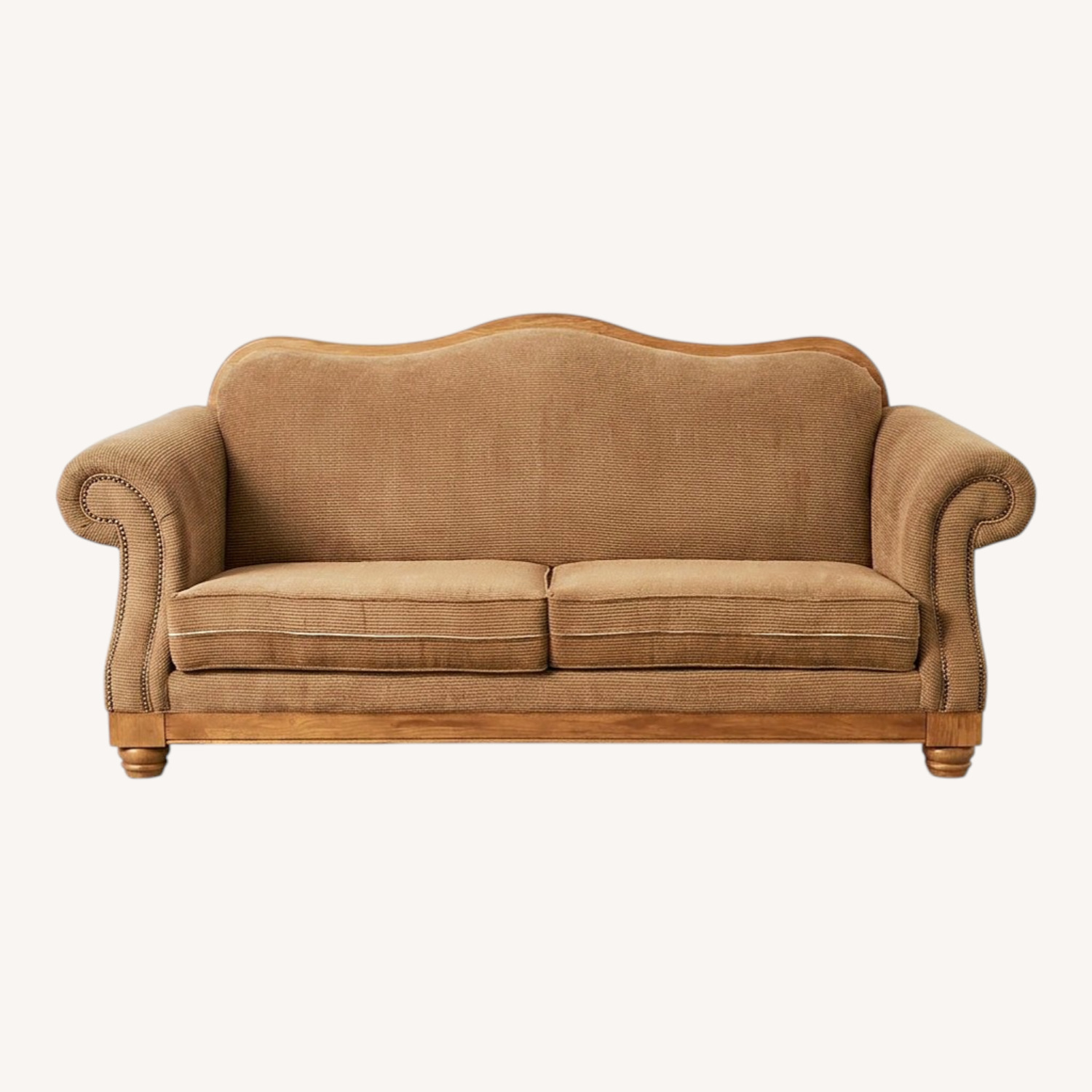 Broyhill Furniture Light Brown 2 Seater Sofa - image-0