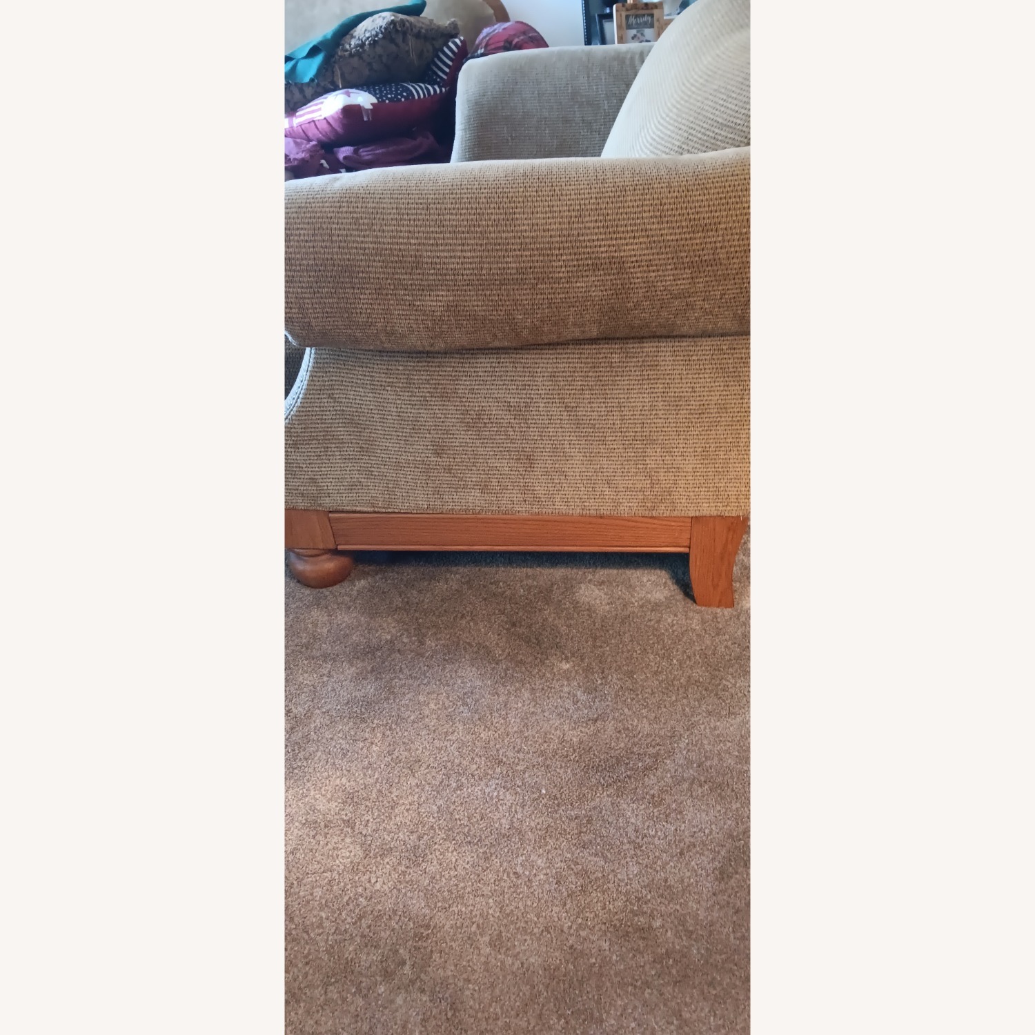 Broyhill Furniture Light Brown 2 Seater Sofa - image-6